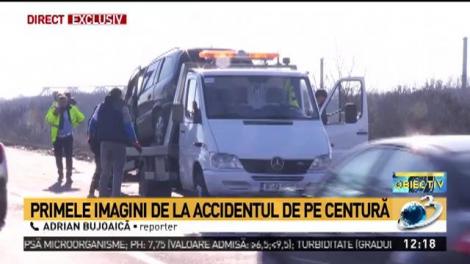 Accident grav pe Centura Capitalei. Primele imagini de la fața locului