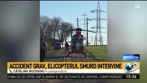 Accident grav &icirc;n județul Constanța. Patru persoane au fost rănite