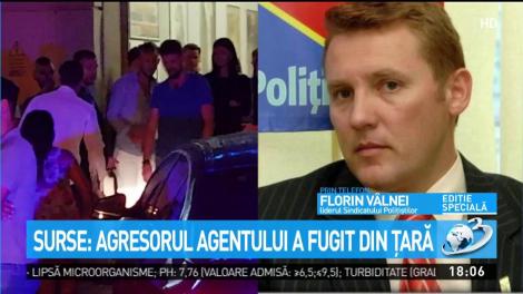 Agresorul agentului de pază din Baia Mare a fugit din țară