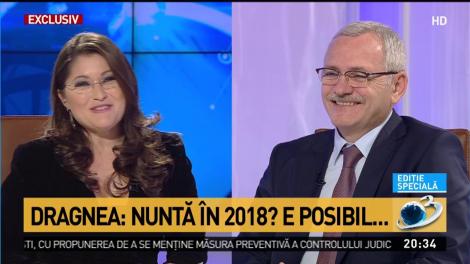 Dragnea: Nuntă &icirc;n 2018? E posibil...