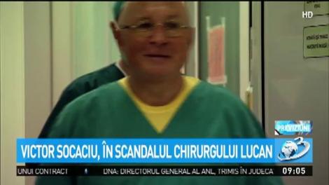 Dr. Lucan, acuzat de un fost colaborator, că făcea transplanturi de rinichi în funcţie de interese