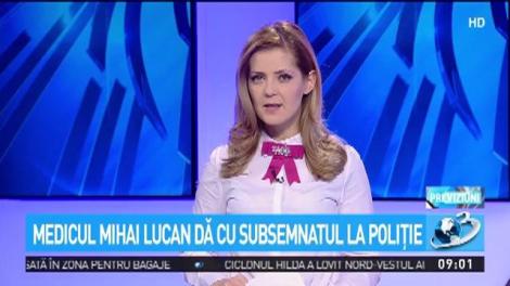 Doctorul Mihai Lucan a ajuns din nou la poliție, vineri dimineață