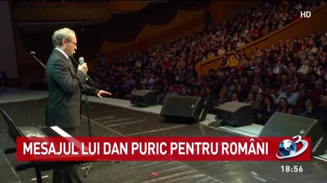 Dan Puric: &bdquo;L-au &icirc;ntrebat pe un sf&acirc;nt &icirc;n pustie cum este lumea asta &icirc;n care trăim. Și bătr&acirc;nul a luat un băț și a desenat un cerc pe nisip...&rdquo;