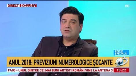 Numerologul Romeo Popescu: 2018, un an dificil. Vor ieși foarte mulți oameni în stradă