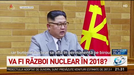 Va fi război nuclear în 2018? Relaţiile dintre SUA şi Coreea de Nord, mai încordate că niciodată