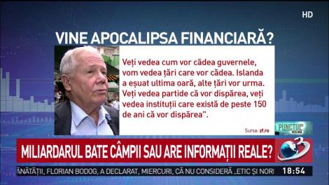 Un miliardar american face o profeție horror: Ne paște o criză economică cutremurătoare