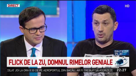 Cum s-a apucat Flick Domnul Rimă de scris versuri: "Eram contabil de meserie când m-a descoperit Mihai Morar"