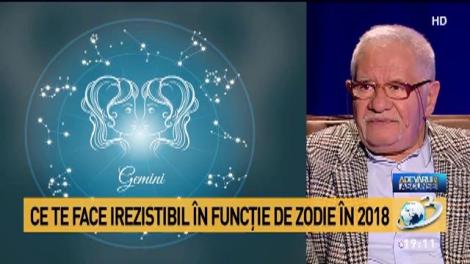 HOROSCOP 2018. Mihai Voropchievici: Ce te face irezistibil în funcție de zodie în acest an