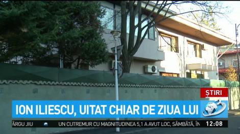 Ion Iliescu, uitat chiar de ziua lui