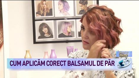 Cum aplicăm corect balsamul de păr