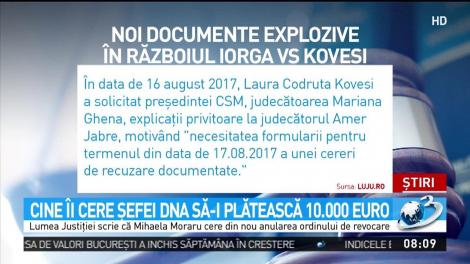 Laura Codruța Kovesi, chemată din nou &icirc;n instanță