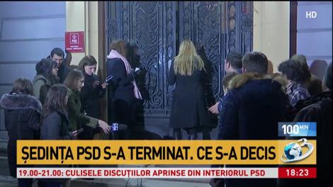 Ce s-a decis în urma ședinței PSD