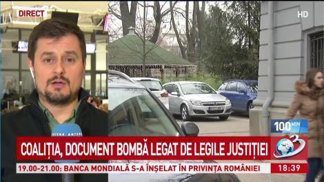 Coaliția, document bombă legat de legile justiției