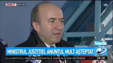 Ministrul Justiției, despre decizia privind revocarea lui Kovesi