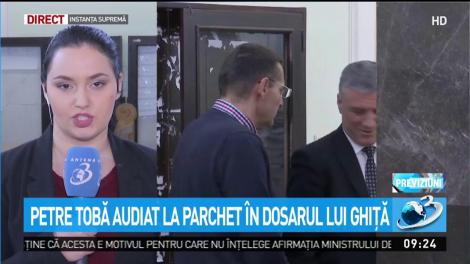 Petre Tobă audiat la Parchet &icirc;n dosarul lui Ghiță