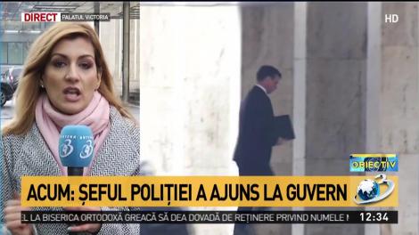 Șeful Poliției Rom&acirc;ne a ajuns la Guvern