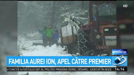 Familia Aurei Ion, apel către premier
