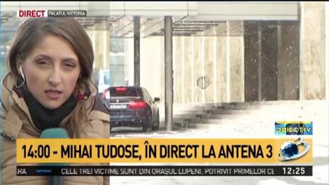 Premierul Mihai Tudose iese la rampă &icirc;naintea ședinței CEX
