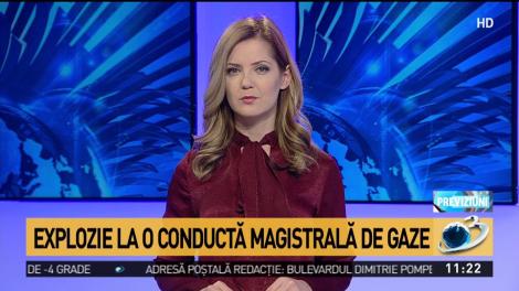 Explozie puternică la o conductă de gaze &icirc;n județul Gorj