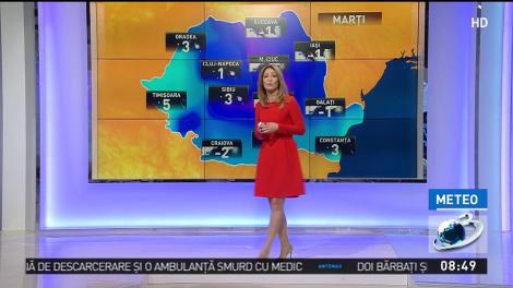 Prognoza meteo. Vremea se &icirc;ncălzește