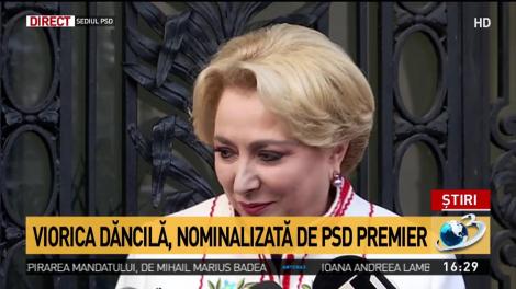 Viorica Dăncilă, prima declarație, după nominalizarea ca premier: „Dacă colegii mei au avut încredere...”