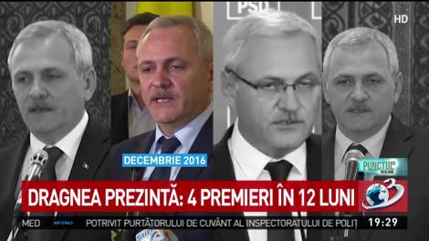 PSD: Patru propuneri de premieri în 12 luni. Cum suna prezentarea lui Liviu Dragnea pentru fiecare