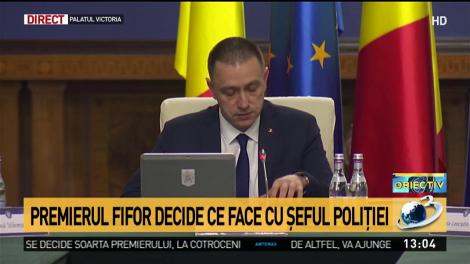 Ședință de Guvern cu Mihai Fifor interimar: &bdquo;Sunt convins că &icirc;n fiecare minister activitatea decurge &icirc;n mod normal&rdquo;