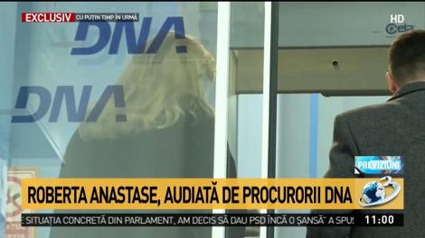 Roberta Anastase, audiată de procurorii DNA