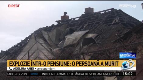 Explozie puternică &icirc;ntr-o pensiune din Bușteni