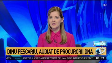 Dinu Pescariu, audiat de procurorii DNA