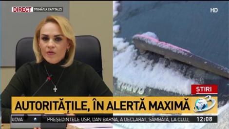 Comandament de iarnă, la Primăria Generală. Gabriela Firea: Sunt motive suficiente pentru a spori acțiunile în Captală