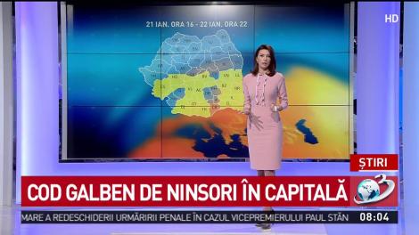 Prognoza meteo pentru următoarele trei zile