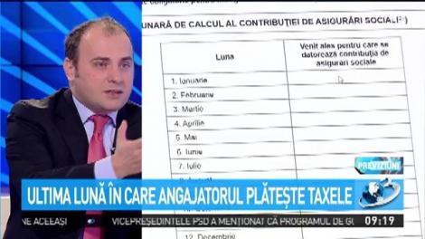 Radu Soviani: Ar trebui să plece declarația fiscală 600 cu tot cu Mișa