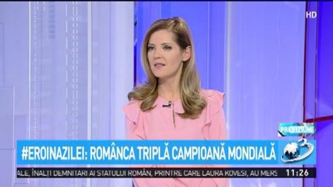Eroina zilei: Româncă, triplă campioană mondială