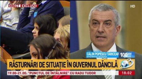 Cătălin Popescu Tăriceanu, privind negocierile cu Liviu Dragnea: "Am să vă dezamăgesc profund"