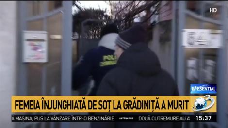 O femeie a fost înjunghiată mortal de soțul ei în apropierea unei grădiniţe din Bucureşti