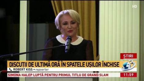 Ședință la Parlament. Viorica Dăncilă discută cu miniștrii propuși