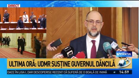 UDMR susține Guvernul Dăncilă. Kelemen Hunor: &bdquo;Vom da și noi o șansă Coaliției&rdquo;