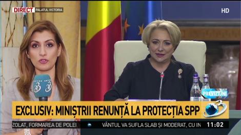 Exclusiv: Miniștrii renunță la protecția SPP