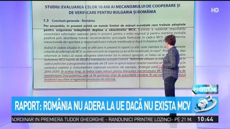 Raport: Rom&acirc;nia nu aderă la UE dacă nu există MCV