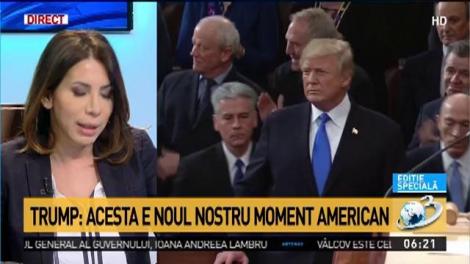 Trump, discurs despre speranță și &icirc;narmare