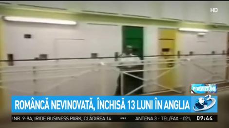 O rom&acirc;ncă a născut &icirc;ntr-o &icirc;nchisoare din Marea Britanie, după ce a fost &icirc;nchisă pe nedrept