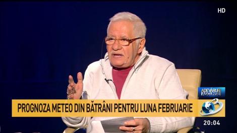 Mihai Voropchievici, prognoza meteo din bătrâni pentru luna februarie: "Viscolul vine la final!"