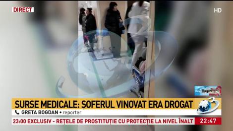 Primele imagini cu șoferul care a provocat accidentul din București, cu gând să își ucidă soţia