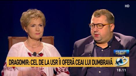 Un fost ofițer SRI intră &icirc;n politică: Cel de la USR &icirc;i oferă ceaiul generalului Dumbravă
