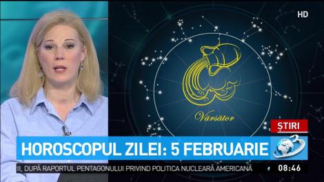 Horoscop 5 februarie, cu Camelia Pătrășcanu. Este o zi foarte bună pentru negocieri