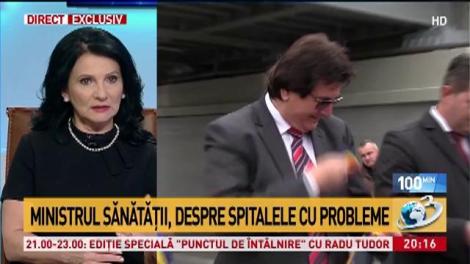 Ministrul Sănătății, primul interviu