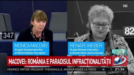 Confruntare dură &icirc;n Parlamentul European. Macovei: Rom&acirc;nia e paradisul infracționalității