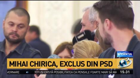 Mihai Chirica, exclus din PSD