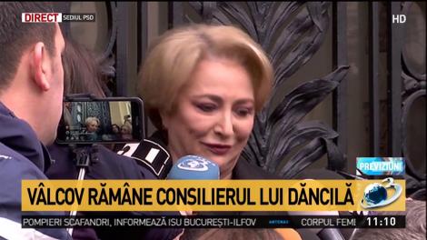 Viorica Dăncilă, despre Darius V&acirc;lcov: Nu am abandonat niciodată un membru al echipei care trece printr-o situație dificilă